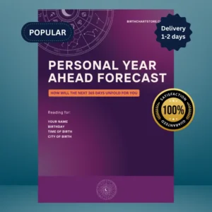 Personal Year Ahead Forecast